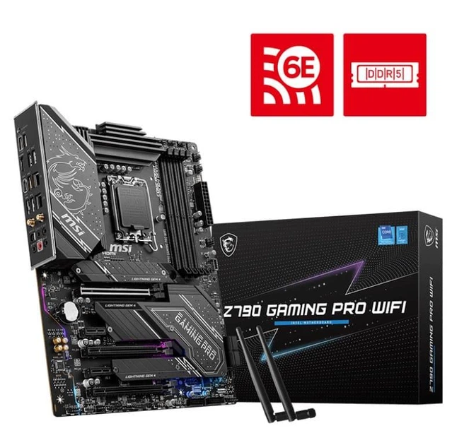 Материнская плата MSI PRO Z790-P WIFI (PRO Z790-P WIFI) (Socket 1700, Intel Z790, ATX)