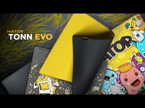 Ігрова поверхня HATOR Tonn EVO M Gray (HTP-021) — Розміри ігрової поверхні 300х360 мм