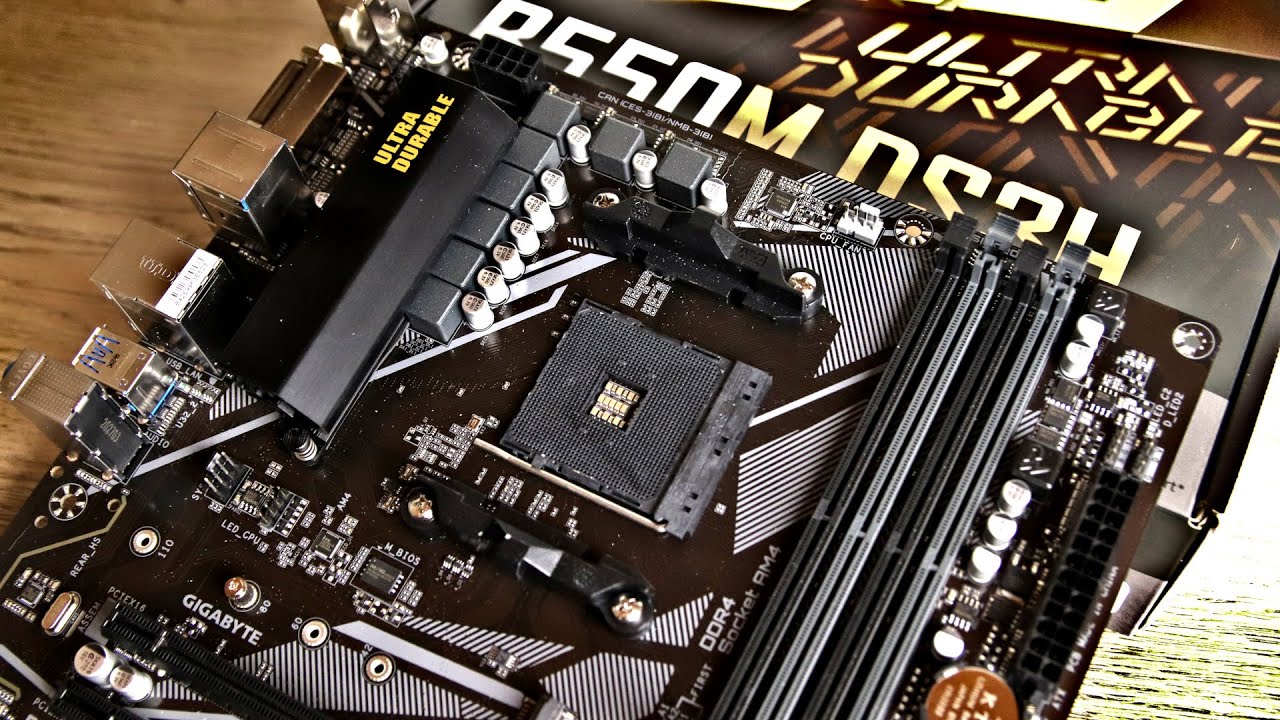 Материнская плата GIGABYTE B550M Aorus Elite (B550M AORUS ELITE) (Socket AM4, AMD B550, Micro-ATX) — Socket AM4: совместимость с процессорами AMD Ryzen