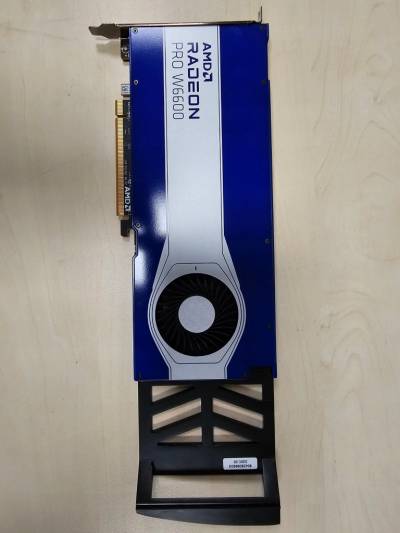 Видеокарта HP AMD Radeon Pro W6600 8GB 4DP (340K5AA) (GDDR6, 128 bit, PCI-E v4.0 x16) — Память GDDR6 для быстрой обработки графики