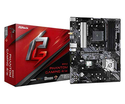 Материнская плата ASRock B550 Phantom Gaming 4 (B550 Phantom Gaming 4) (Socket AM4, AMD B550, ATX) — Чипсет AMD B550: основные возможности и поддержка