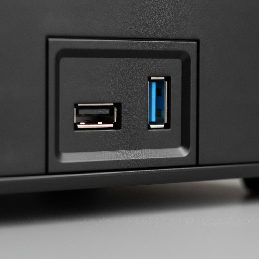 Корпус GameMax ET-212-NP-U3 (ET-212-NP-U3) — Порти USB 2.0 і USB 3.0 для підключення