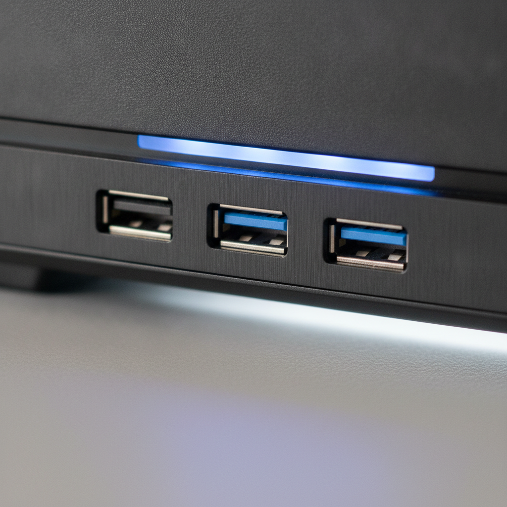 Корпус GameMax MT508-NP-2U3 (MT508-NP-2U3) — Порти USB 2.0 та USB 3.0 для підключення пристроїв