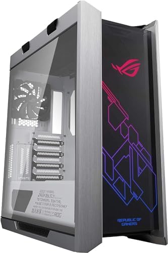 Корпус ASUS GX601 ROG STRIX HELIOS CASE White Edition (90DC0023-B39000) — Сталь і загартоване скло в конструкції корпусу