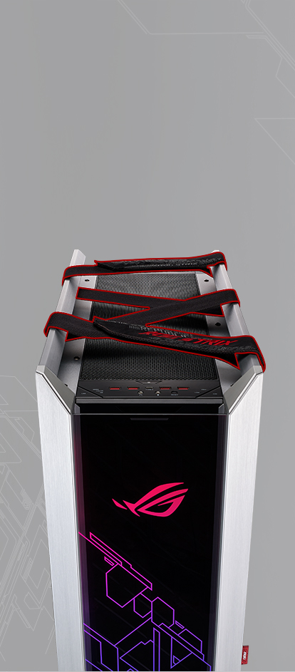 Корпус ASUS GX601 ROG STRIX HELIOS CASE White Edition (90DC0023-B39000)
