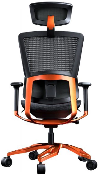 Ігрове крісло Cougar Argo One Black/Orange (Argo One) — Екошкіра в оббивці крісла Cougar Argo One