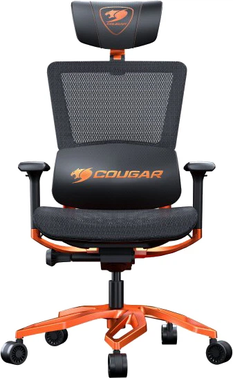 Ігрове крісло Cougar Argo One Black/Orange (Argo One) — Алюмінієва основа для міцності та легкості