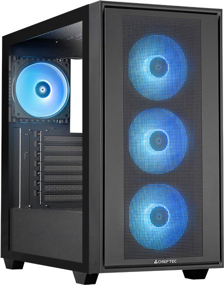 Корпус Chieftec Libra (LG-01B-OP) — Корпус из стали и пластика для прочности