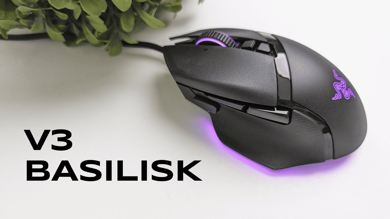 Миша Razer Basilisk V3 USB Black (RZ01-04000100-R3M1) — RGB підсвітка для яскравого дизайну