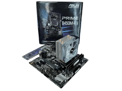 Материнская плата ASUS PRIME B450M-K II (Prime B450M-K II) (Socket AM4, AMD B450, Micro-ATX)