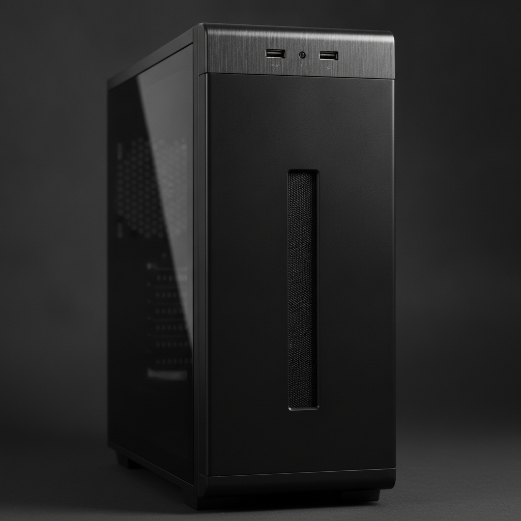 Корпус GameMax ET-209-NP Black (ET-209-NP)
