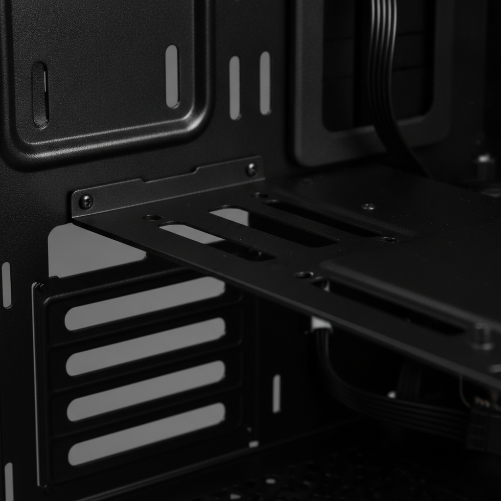 Корпус QUBE CARNIVAL Black (CARNIVAL_FCNU3) — Midi-Tower корпус для середніх систем