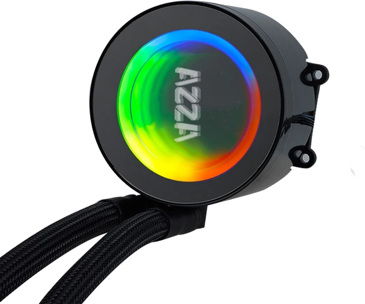 СВО AZZA LCAZ-360C-ARGB 1700 (LCAZ-360C-ARGB) — Повітряний потік 54 CFM для ефективного охолодження