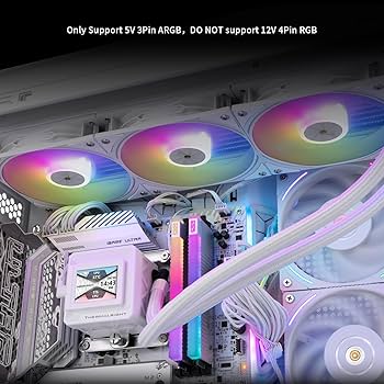 СВО ASUS ROG Strix LC 120 RGB (90RC0051-M0UAY0) — 4-pin разъём для подключения вентилятора