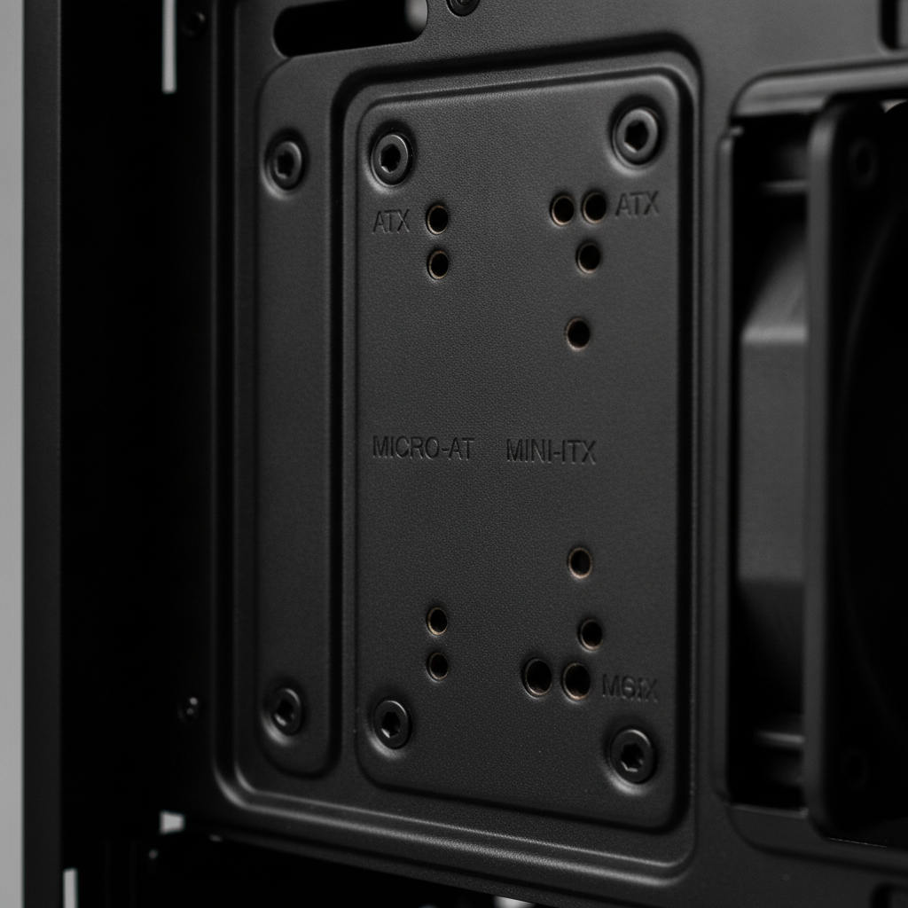 Корпус GameMax Nova N5 Black (Nova N5) — Поддержка ATX, Micro-ATX и Mini-ITX плат