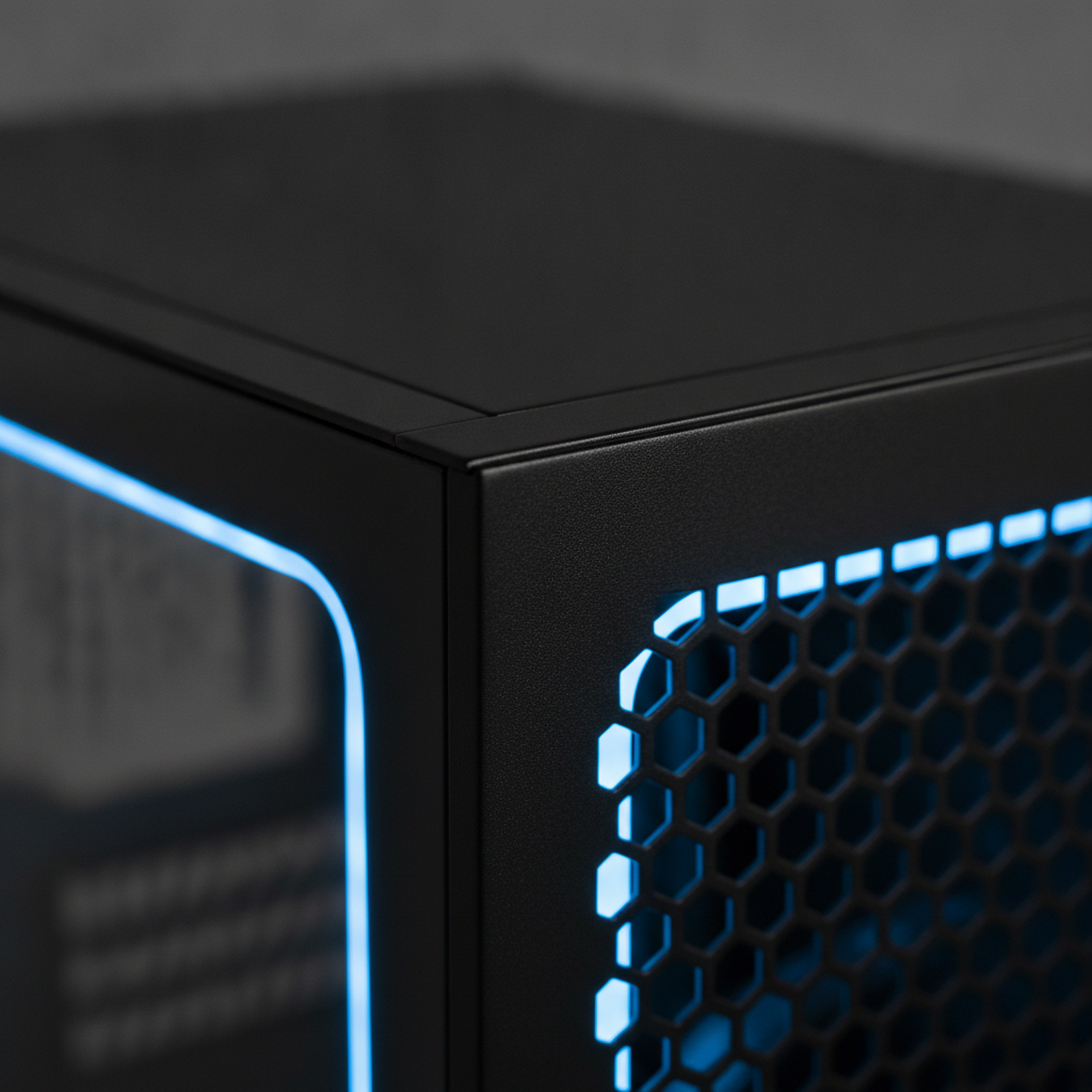 Корпус GameMax Nova N5 Black (Nova N5) — Midi-Tower корпус для оптимального охлаждения