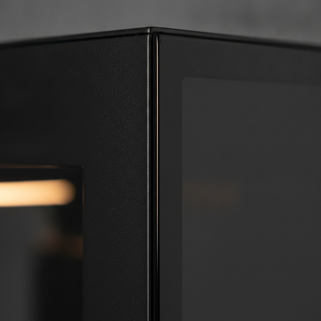 Корпус QUBE GALAXY Black (GALAXY_FCNU3) — Корпус зі сталі та загартованого скла