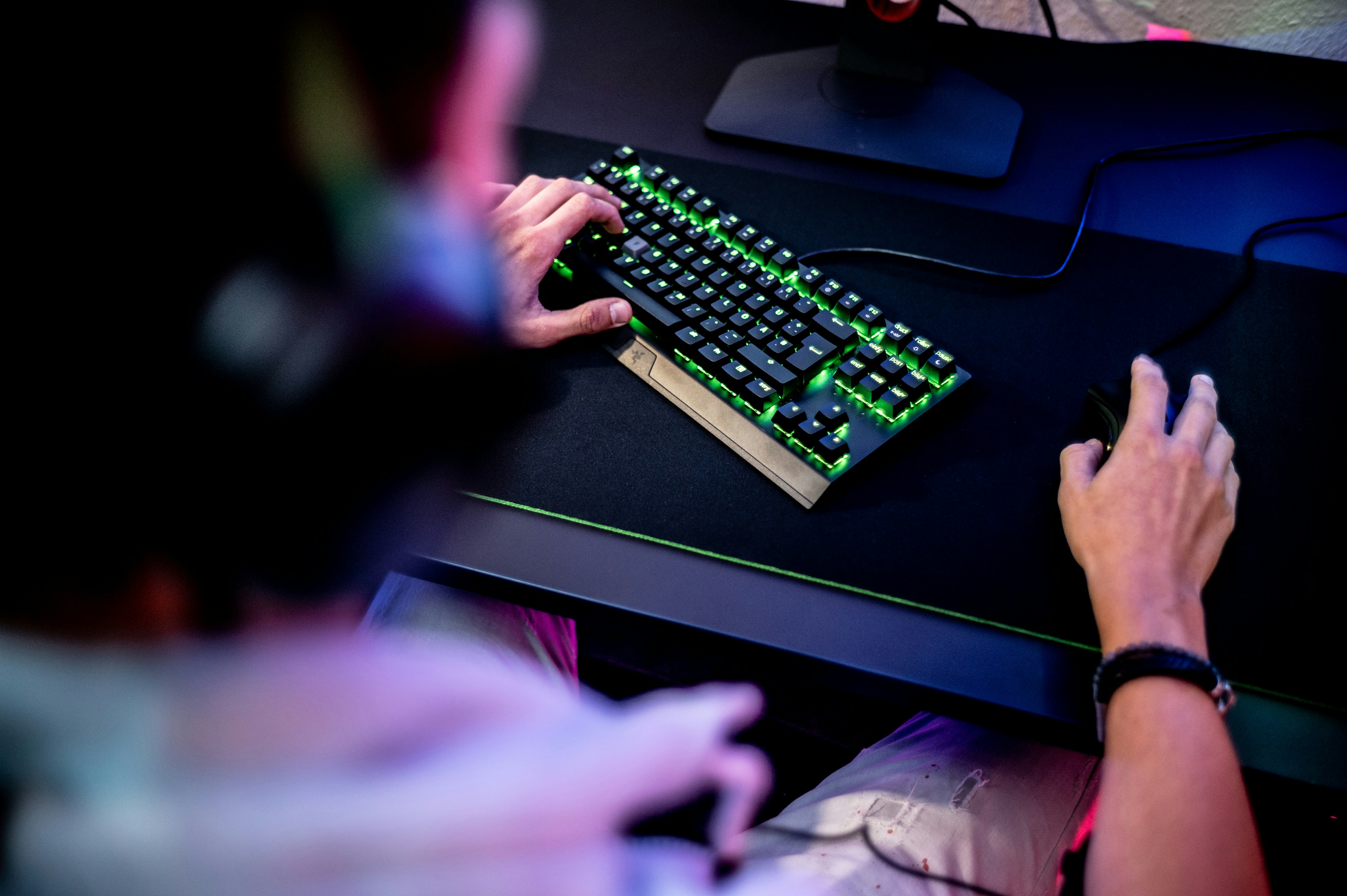 Клавіатура Razer BlackWidow V3 TKL RGB Green USB Black (RZ03-03490700-R3R1) — Компактна клавіатура для зручності користування