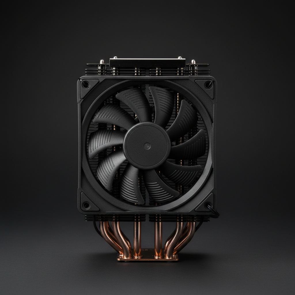 Кулер для процесора Noctua NH-U12A CHROMAX BLACK 1700 AM5 (NH-U12A CHROMAX BLACK) — Активне охолодження для процесора AM5