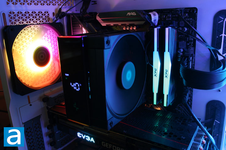 Кулер для процесора Deepcool AK400 ZERO DARK PLUS 1700 AM5 (R-AK400-BKNNMD-G-1) — Активне охолодження для процесора