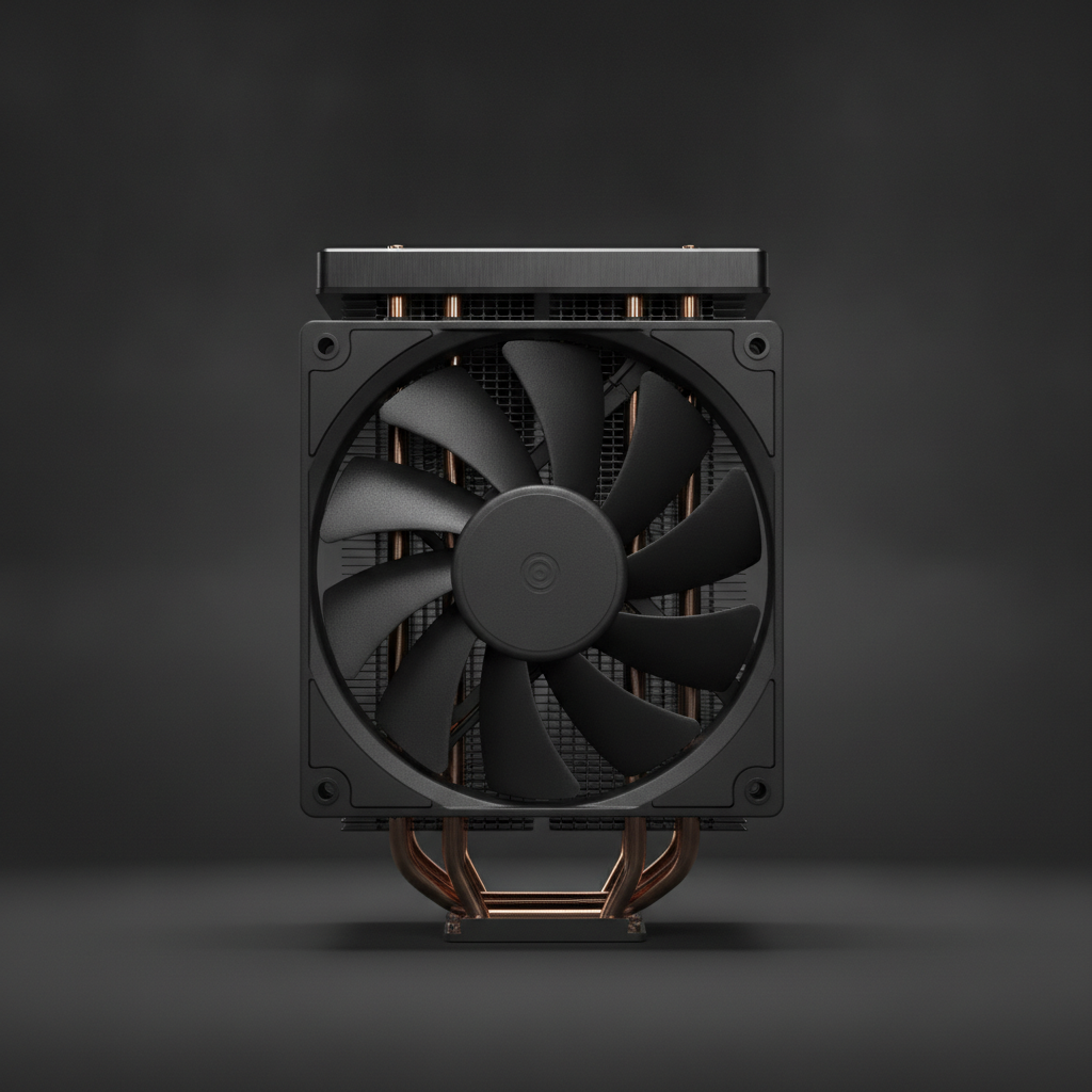 Кулер для процессора Deepcool AK400 ZERO DARK PLUS 1700 AM5 (R-AK400-BKNNMD-G-1) — Башенная конструкция для эффективного охлаждения