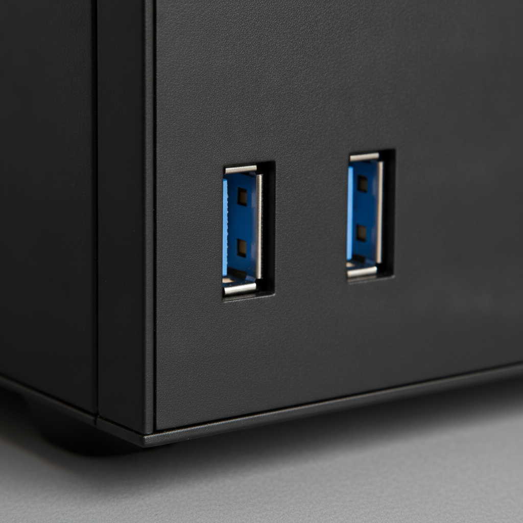 Корпус GameMax MT524-NP-U3 (MT524-NP-U3) — Порти USB 3.0 для швидкого підключення
