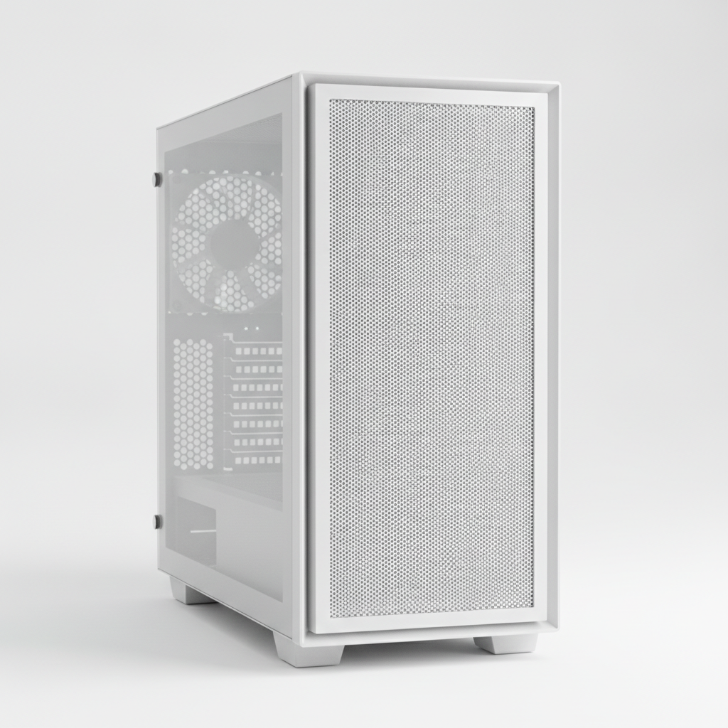 Корпус Lian Li O11 Air Mini White (G99.O11AMW.00) Без БП — Midi-Tower корпус с оптимальным размером для сборки