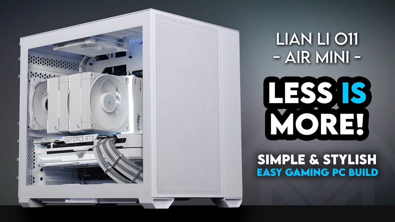 Корпус Lian Li O11 Air Mini White (G99.O11AMW.00) Без БП — Цвет корпуса: стильный белый дизайн