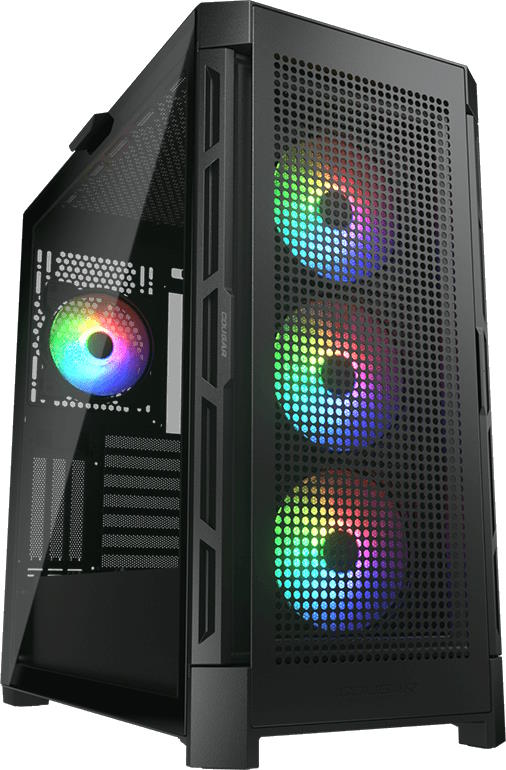 Корпус Cougar MG140 AIR RGB (Black) (MG140 AIR RGB (Black)) Без БП — Наявність пилових фільтрів для захисту системи