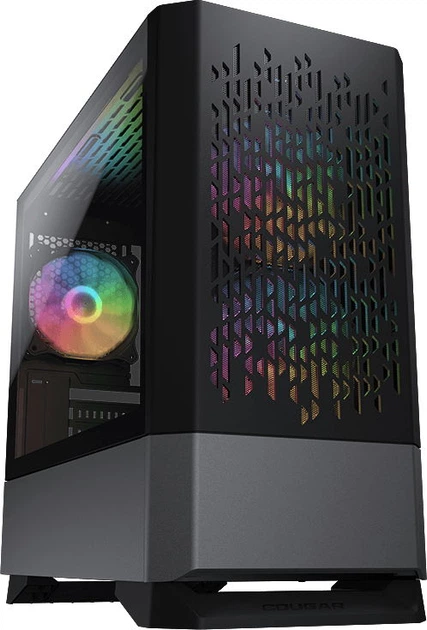Корпус Cougar MG140 AIR RGB (Black) (MG140 AIR RGB (Black)) Без БП