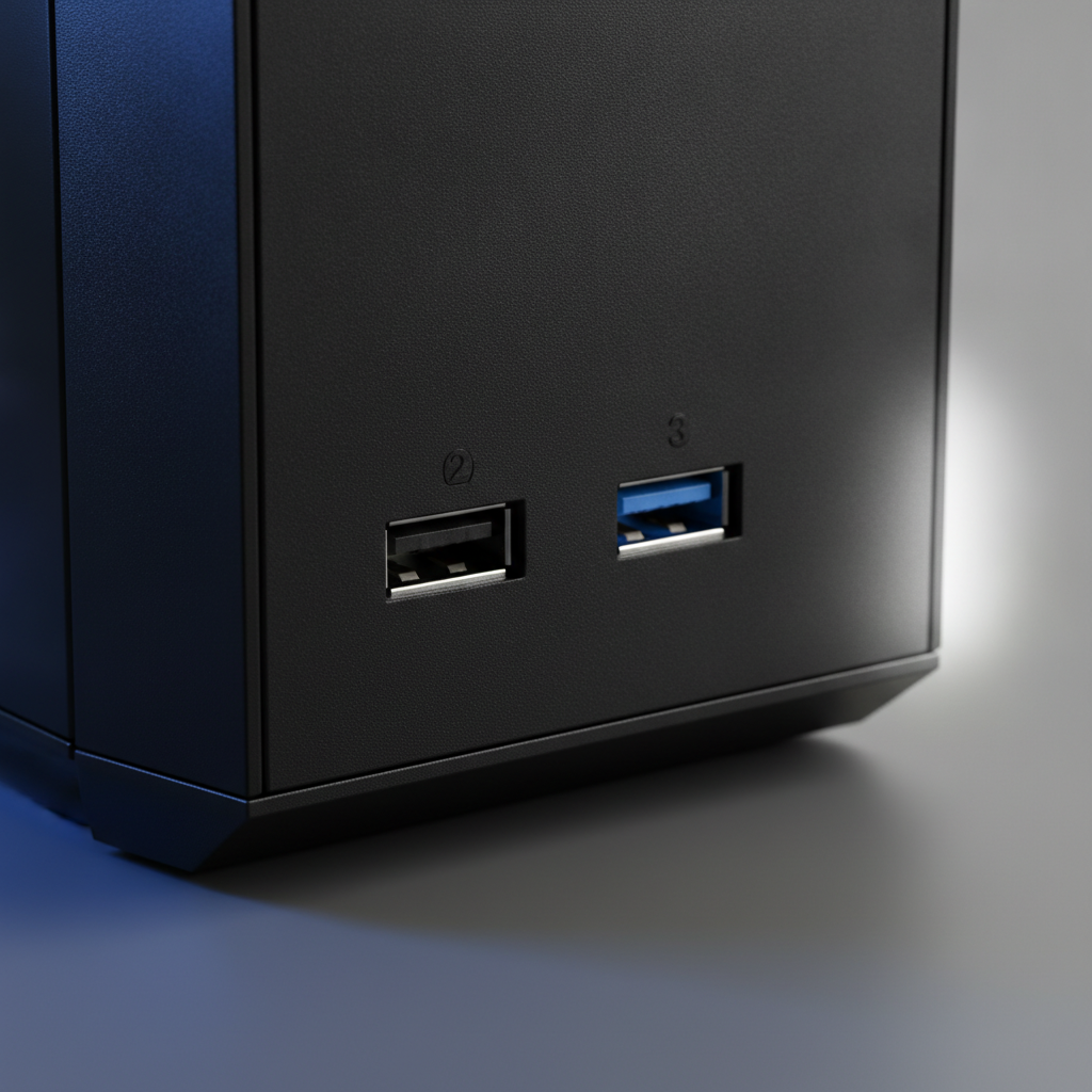 Корпус GameMax RockStar 2 (RockStar 2) — Порти USB 2.0 і USB 3.0 для підключень