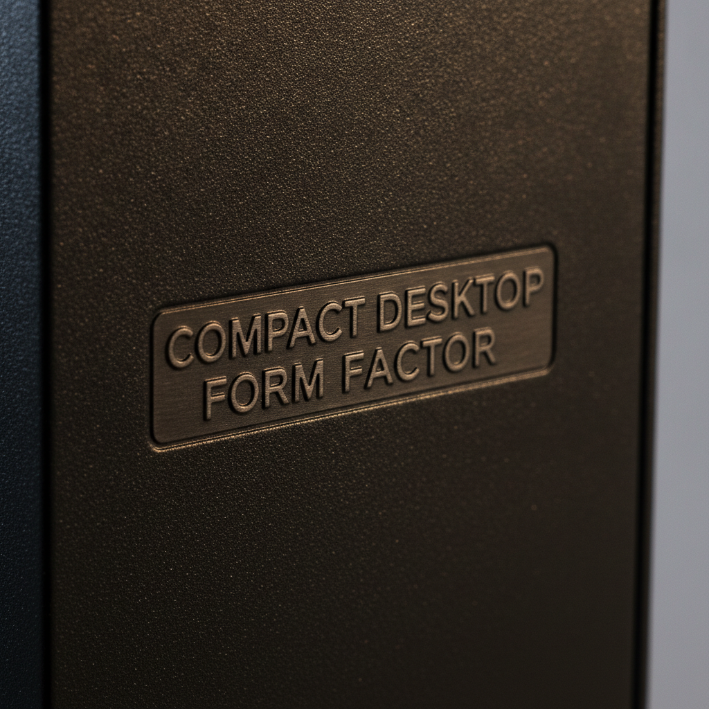 Корпус GameMax ST-610G (ST-610G) — Типоразмер Desktop для компактных систем