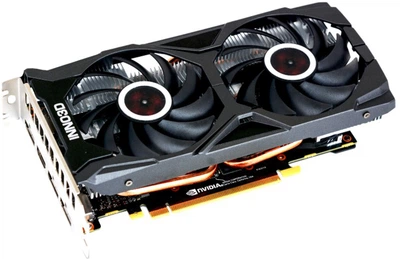 Відеокарта Inno3D RTX 2060 8Gb Super Twin X2 (M206S2-08D6-1710VA15L) (GDDR6, 256 bit, PCI-E v3.0) Б/в — Обсяг відеопам'яті 8 ГБ для ігор