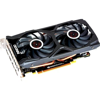 Відеокарта Inno3D RTX 2060 8Gb Super Twin X2 (M206S2-08D6-1710VA15L) (GDDR6, 256 bit, PCI-E v3.0) Б/в — 256-бітна шина пам’яті для швидкості передачі даних