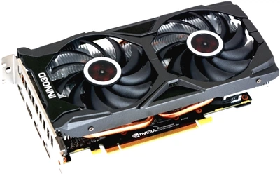Видеокарта Inno3D RTX 2060 8Gb Super Twin X2 (M206S2-08D6-1710VA15L) (GDDR6, 256 bit, PCI-E v3.0) Б/у