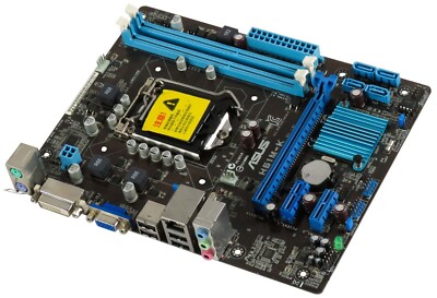 Материнская плата ASUS H61M-K (H61M-K) (Socket 1155, Intel H61, Micro-ATX) Б/у — Micro-ATX форм-фактор для компактных систем