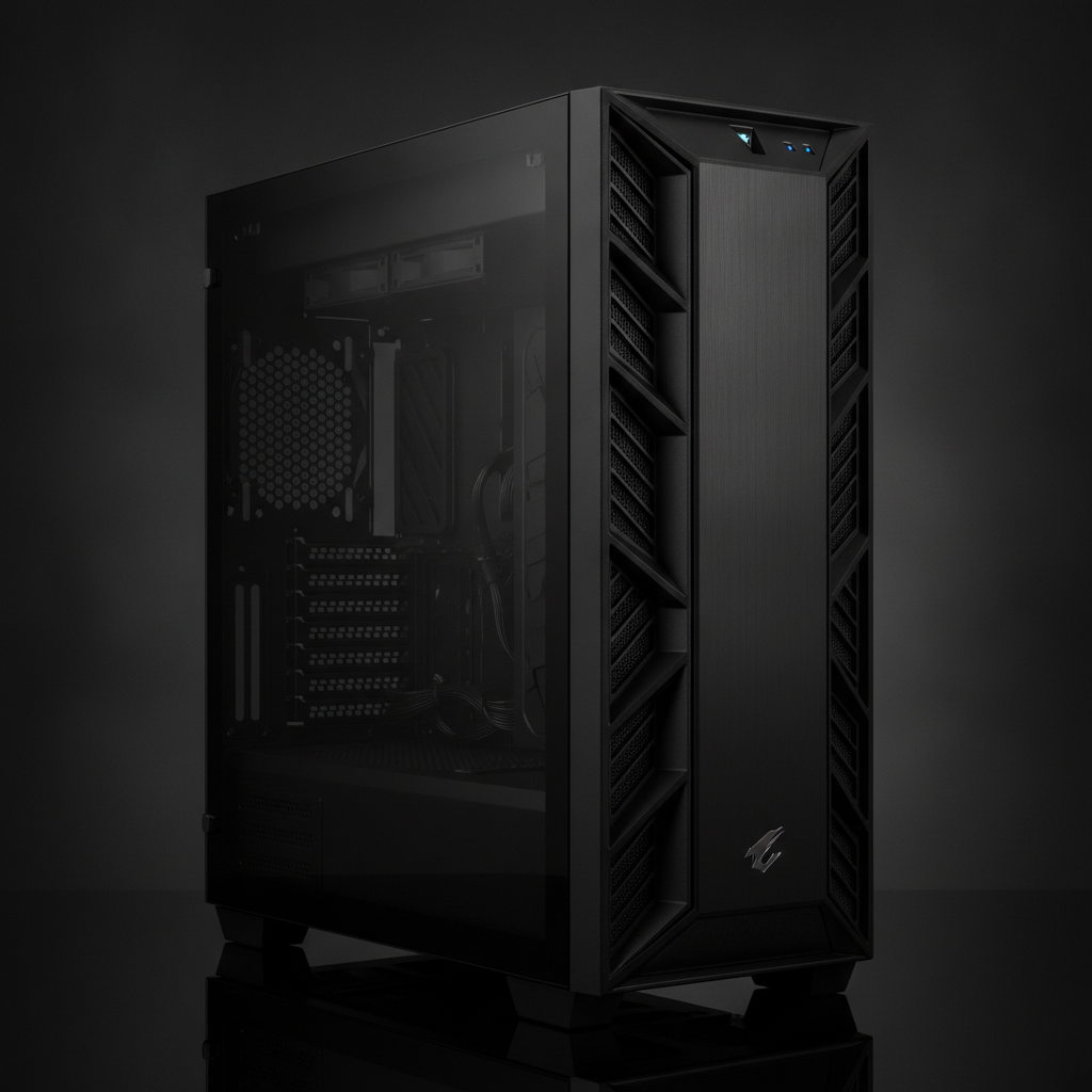 Корпус GIGABYTE AORUS C700 Glass без БП Black (GB-AC700G) — Типоразмер Full-Tower для максимального охлаждения