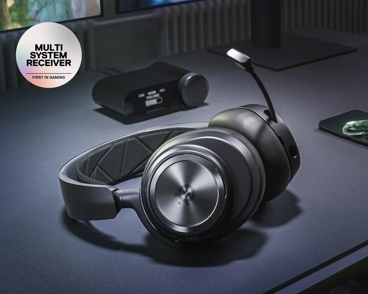 Игровая гарнитура SteelSeries Arctis Nova Pro Wireless Black (61520)