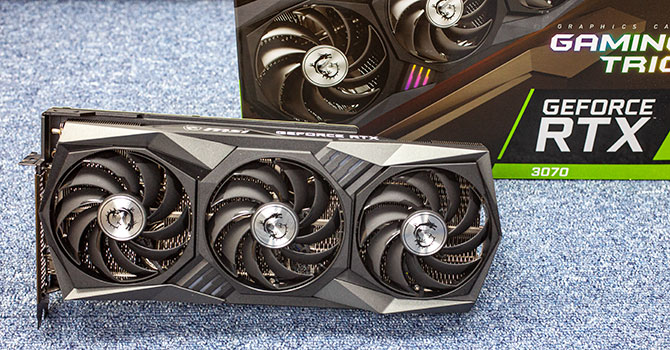 Відеокарта MSI RTX 3070 8Gb Gaming X Trio (GeForce RTX 3070 GAMING X TRIO) (GDDR6, 256 bit, PCI-E v4.0 x16) Б/в — Обсяг відеопам'яті 8 ГБ для ігор