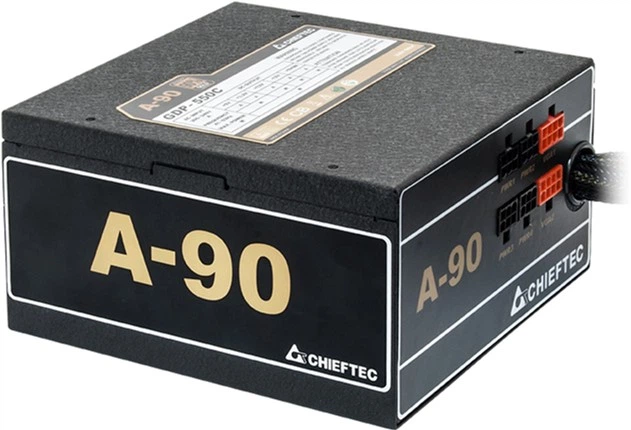 Блок питания Chieftec A-90 550W (GDP-550C) — Отсутствие сертификации 80 PLUS для энергоэффективности
