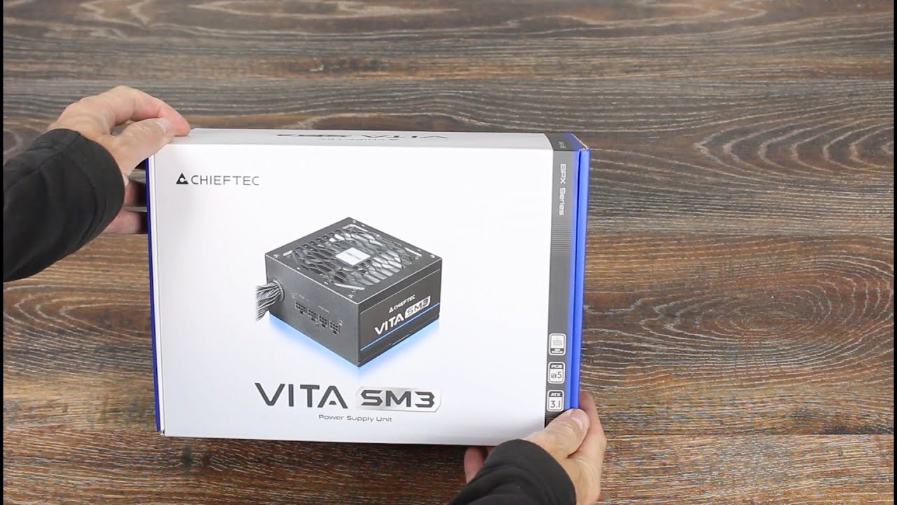 Блок питания Chieftec Smart 650W (GPS-650A8) — Активное охлаждение для эффективного теплоотвода