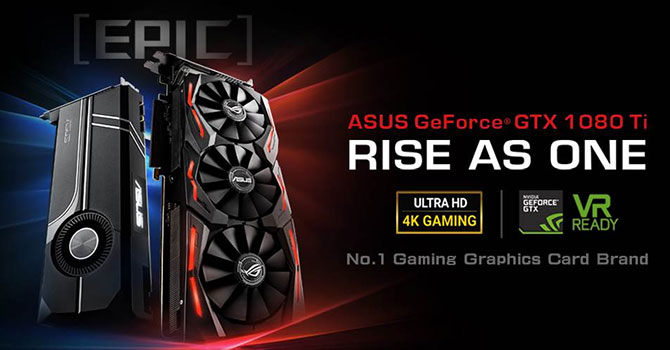 Відеокарта ASUS GTX 1080Ti 11Gb Strix (ROG-STRIX-GTX1080TI-11G-GAMING) (GDDR5X, 352 bit, PCI-E 3.0 x16) Б/в — Графічний чип GTX 1080 Ti: потужність і ефективність
