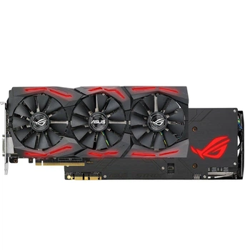 Відеокарта ASUS GTX 1080Ti 11Gb Strix (ROG-STRIX-GTX1080TI-11G-GAMING) (GDDR5X, 352 bit, PCI-E 3.0 x16) Б/в — Частота ядра 1569 МГц для швидкодії