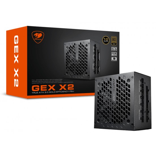 Блок питания Cougar 750W (GEX 750) — Вентилятор 120 мм для эффективного охлаждения