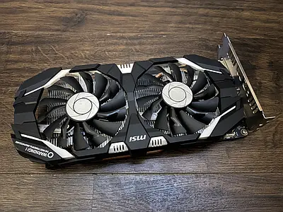 Видеокарта ASUS GTX 1060 3Gb Dual OC (DUAL-GTX1060-O3G) (GDDR5, 192 bit, PCI-E 3.0 x16) Б/у — Частота ядра 1569 МГц для скорости обработки