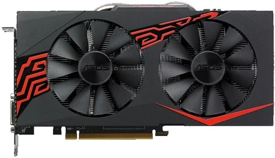 Відеокарта ASUS AMD Radeon RX 570 4Gb Expedition OC (EX-RX570-O4G) (GDDR5, 256 bit, PCI-E 3.0 x16) Б/в — Графічний чип AMD Radeon RX 570