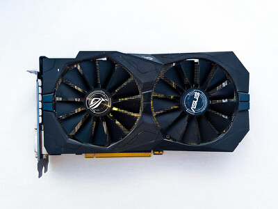 Видеокарта ASUS AMD Radeon RX 570 4Gb Expedition OC (EX-RX570-O4G) (GDDR5, 256 bit, PCI-E 3.0 x16) Б/у — Объем видеопамяти 4 Гб GDDR5