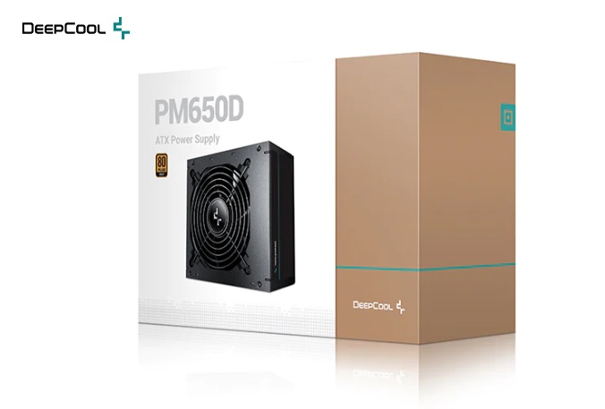 Блок живлення Deepcool PF650 650W (R-PF650D-HA0B-EU) — Потужність 650 Вт для стабільної роботи