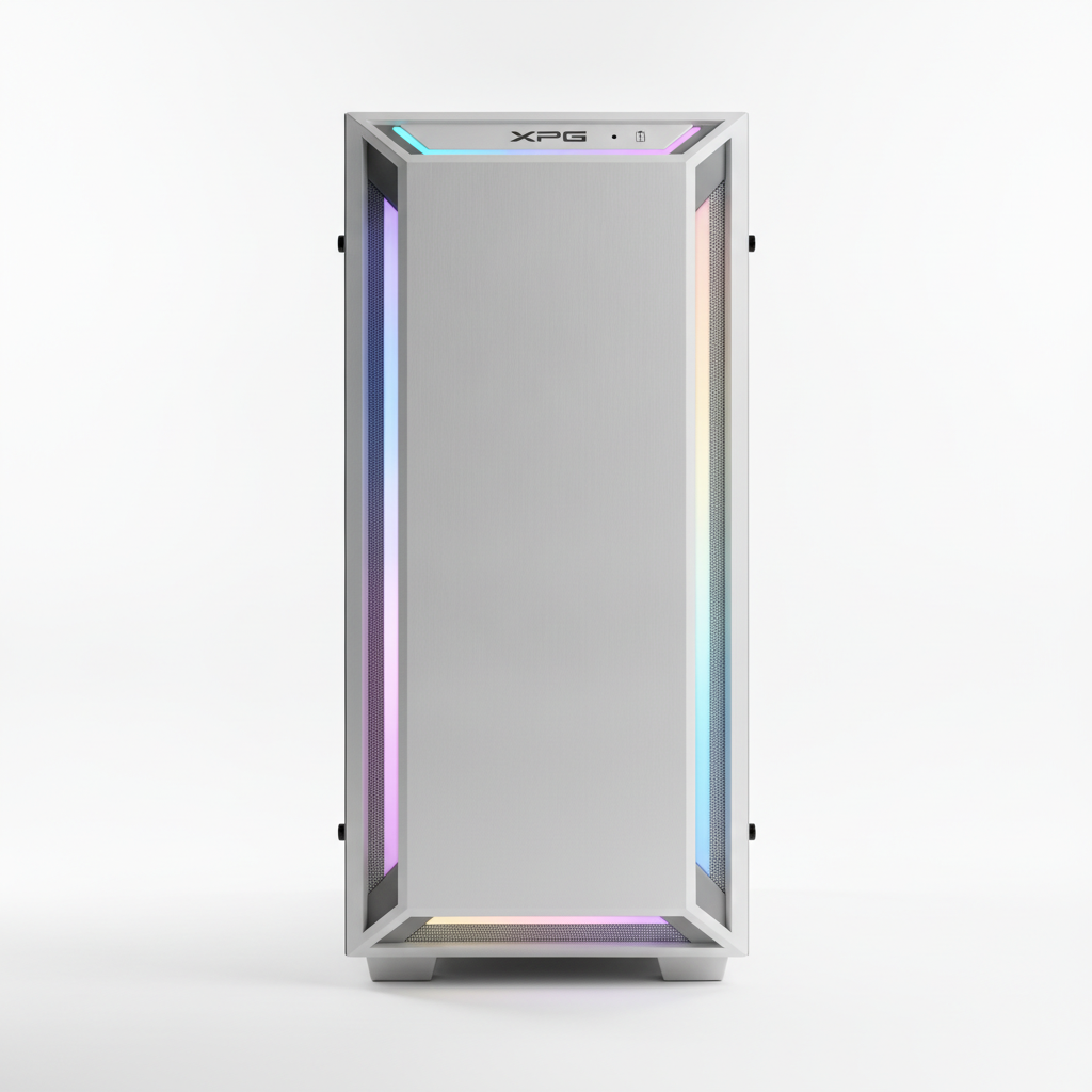 Корпус XPG CRUISERST ARGB Tempered Glass без БЖ White (CRUISERST-WHCWW)