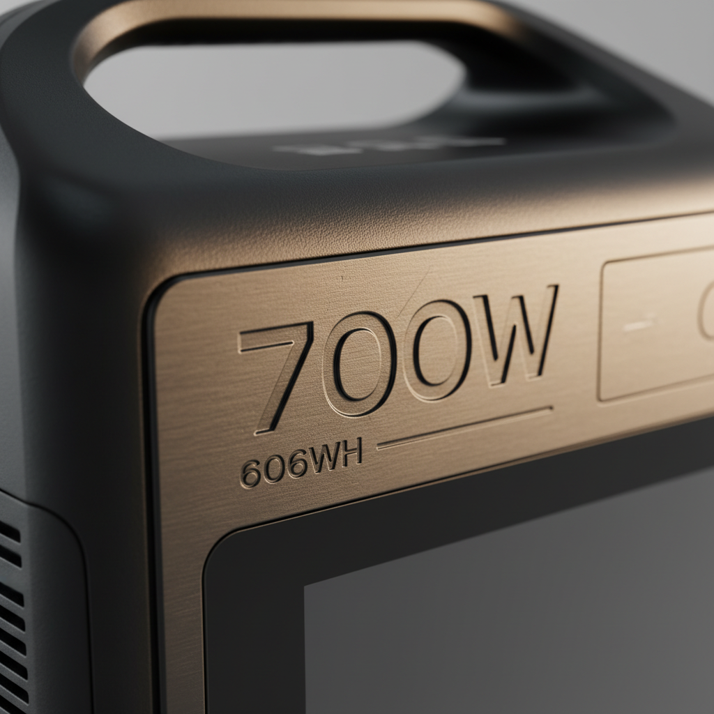 Зарядна станція ALLPOWERS S700 700W 606WH / 700 Вт / 606 Вт/ч / Li-Ion (S700W) — Номінальна потужність 700 Вт для стабільної роботи
